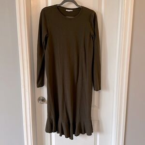 Zara Long Sleeve Forest Dress